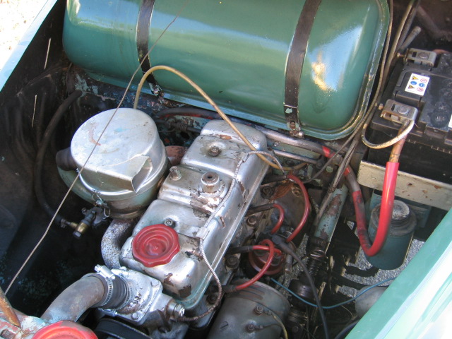 Škoda 1102 Tudor, typ 938, motor