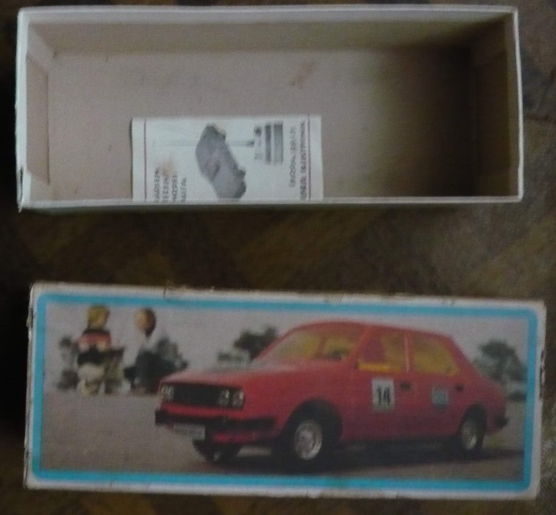 Škoda 120 LS na  krabice