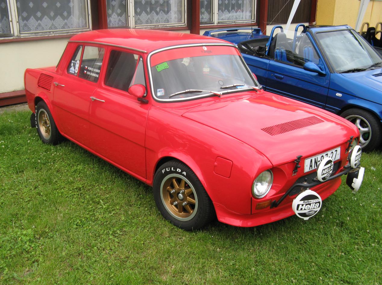 Škoda 110 LS 1300 zepředu