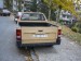Škoda pick-up žlutý zezadu